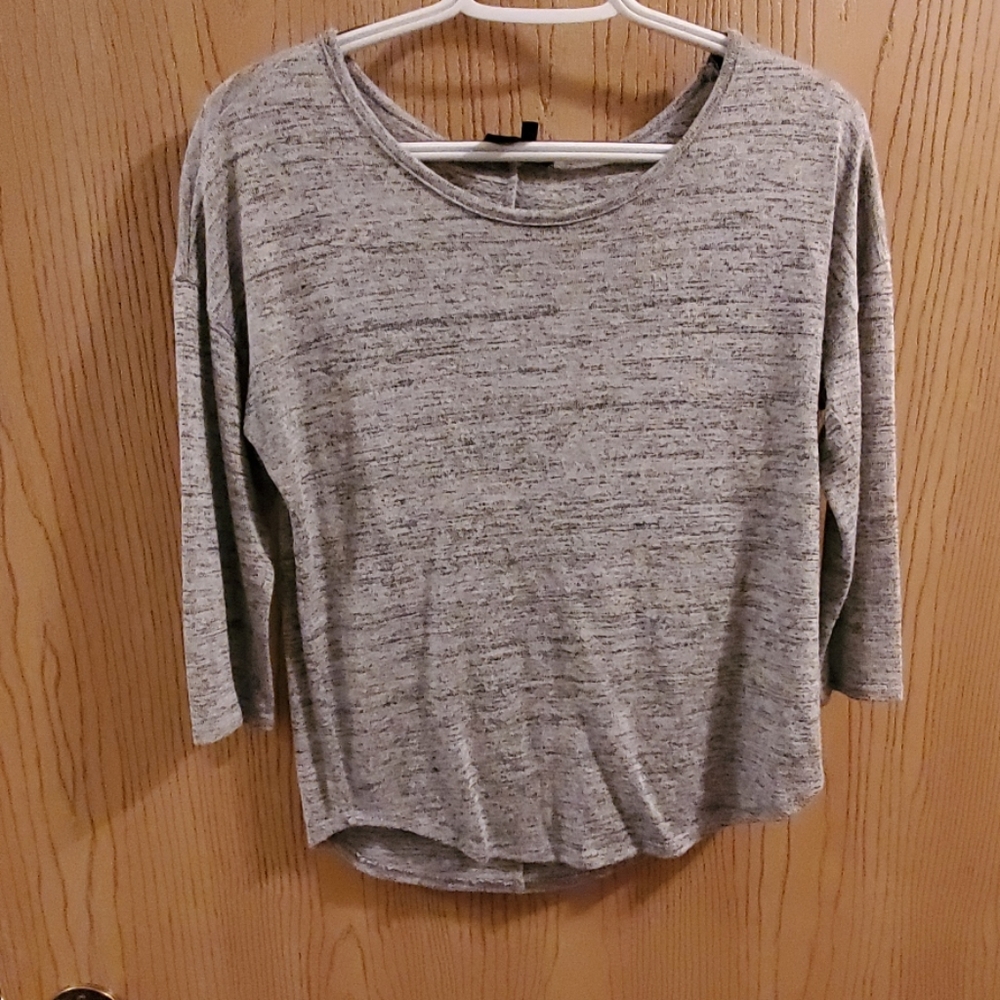 Basic gray long sleeve